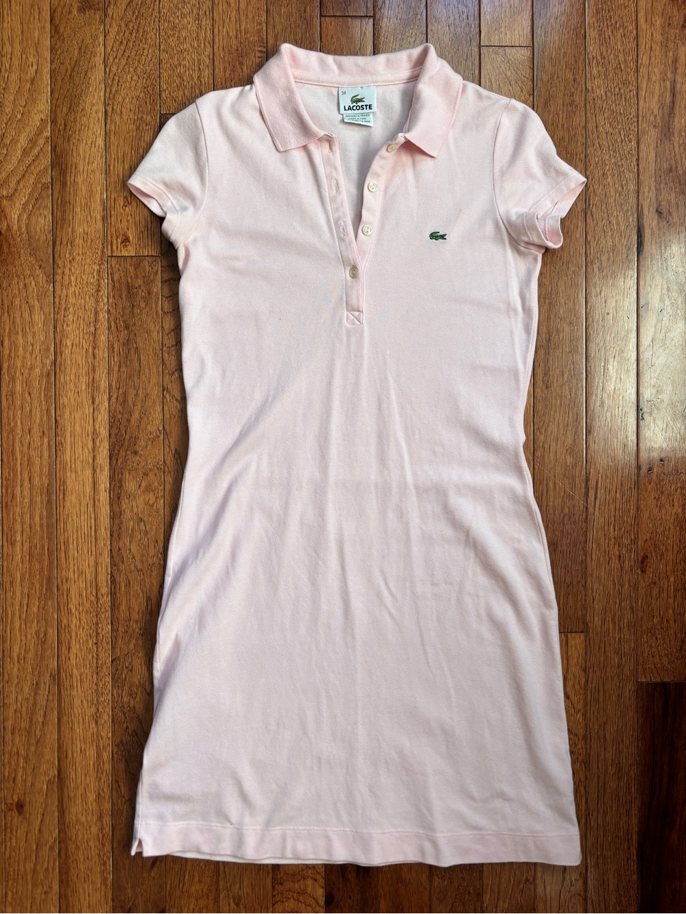 Lacoste Women’s Light Pink Polo Dress